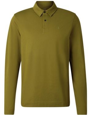 Bogner Timon Polo Long-Sleeved Top For - Green