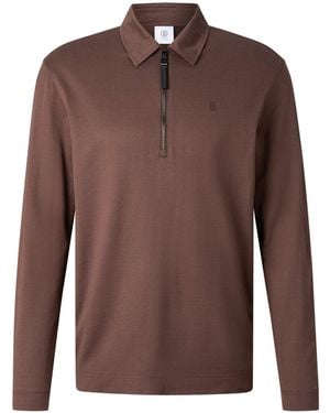 Bogner Bailey Polo Long-sleeved Top - Brown