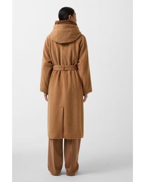 Bogner Wollmantel Runa Für Damen - Braun