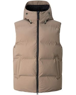 Bogner Fire + Ice Gill Quilted Waistcoat - Brown