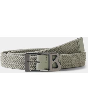 Bogner Braided Belt Melly - Grey
