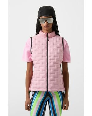 Bogner Fire + Ice Fenja Lightweight Down Waistcoat - Pink