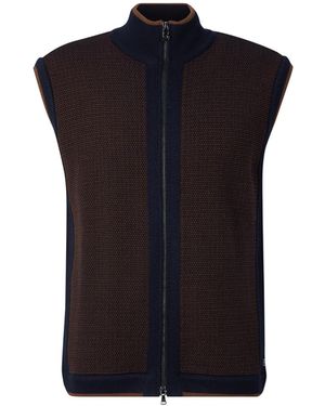 Bogner Enzo Knitted Vest - Black