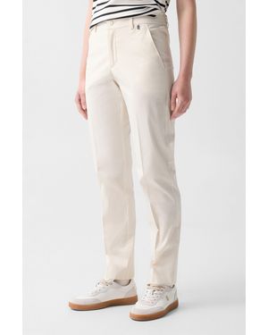 Bogner Pleated Pants Abbie - White