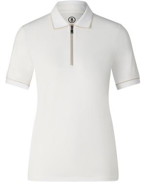 Bogner Caren Functional Short-sleeved Top - White