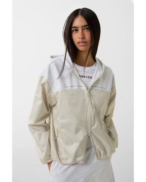 Bogner Fire + Ice Elin Hybrid Jersey Jacket - White