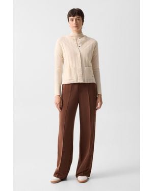 Bogner Tanja Virgin Wool Cashmere Cardigan - White