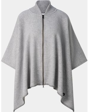 Bogner Wollmix-Poncho Nellie Für Damen - Grau