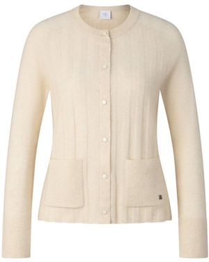 Bogner Schurwoll-Kaschmir-Cardigan Tanja Für Damen - Natur