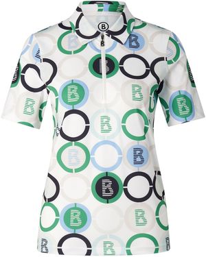 Bogner Taya Functional Short-Sleeved Top For - Green