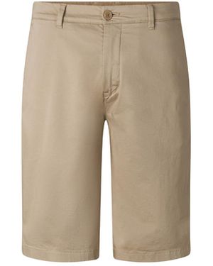 Bogner Miami Cotton Shorts For - Natural