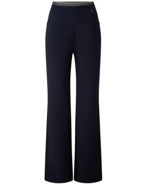 Bogner Benette Knitted Trousers - Blue