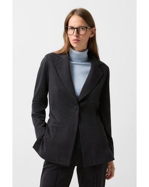 Bogner Bonnie Flannel Blazer For - Black