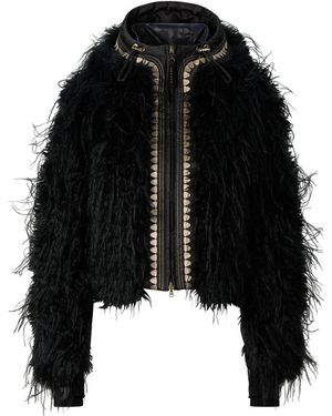Bogner Kela Faux Fur Ski Jacket - Black