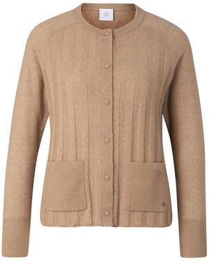 Bogner Schurwoll-Kaschmir-Cardigan Tanja - Natur