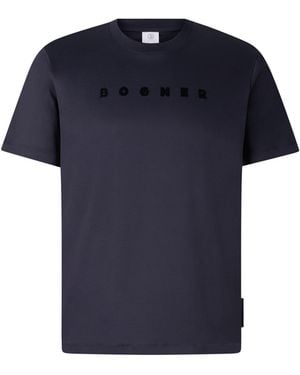 Bogner Cotton T-shirt Lukas - Blue