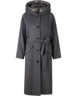 Bogner Runa Wool Coat For - Grey