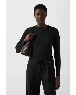 Bogner Alexi Long-Sleeved Top For - Black