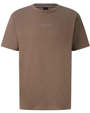 Bogner Fire + Ice Mick Cotton T-shirt - Brown