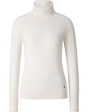 Bogner Schurwoll-Kaschmir-Pullover Vaiana Für Damen - Weiß
