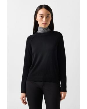 Bogner Vanessa Pure New Wool And Cashmere Sweater For - Black