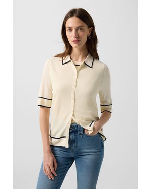 Bogner Peaches Silk Knit Jacket - Natural