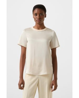 Bogner Satin Shirt Dylan - Natural