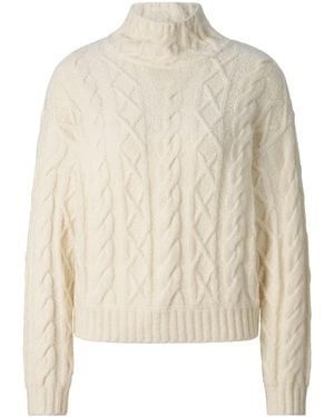 Bogner Malene Virgin Wool Jumper For - Natural