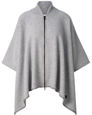 Bogner Wollmix-Poncho Nellie Für Damen - Grau