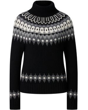 Bogner Ingrid Cashmere And Norwegian-Style Jumper For - Black