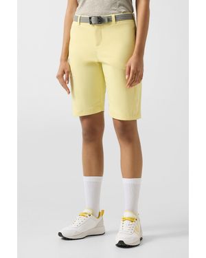 Bogner Zita Functional Bermuda Shorts - Yellow