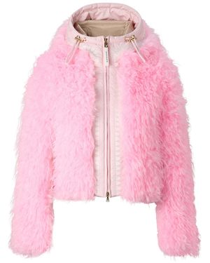 Bogner Kela Faux Fur Ski Jacket - Pink