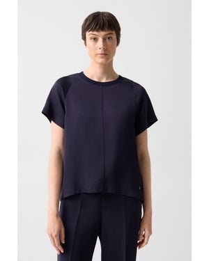 Bogner Dakota Satin Shirt - Blue