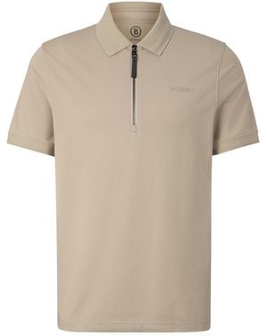 Bogner Timo Piqué Polo Shirt - Natural