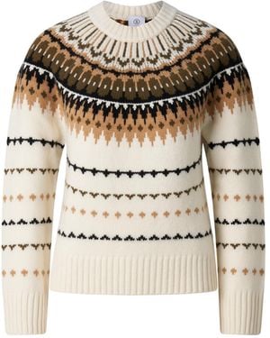 Bogner Ina Cashmere Jumper With Norwegian Design For - Natural