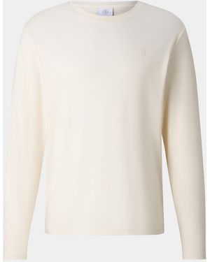Bogner Arvid Cotton Long-Sleeved Top For - White