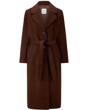 Bogner Viola Wool Coat - Brown