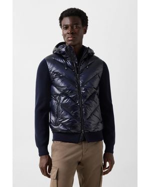 Bogner Zisco Hybrid Knit Jacket - Blue