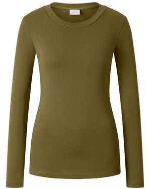 Bogner Nikini Cotton Long-sleeve Shirt - Green