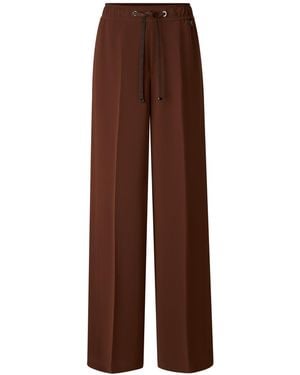 Bogner Enny Crepe Trousers - Brown