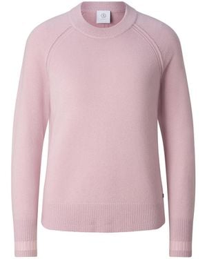 Bogner Schurwoll-Kaschmir-Pullover Vanessa Für Damen - Pink