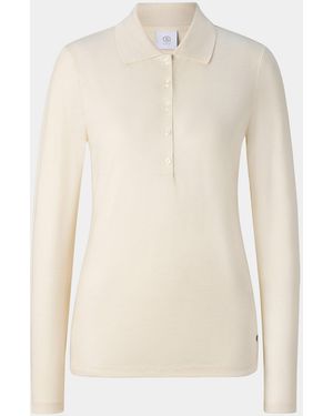 Bogner Whoopy Polo Long-sleeve Top - White