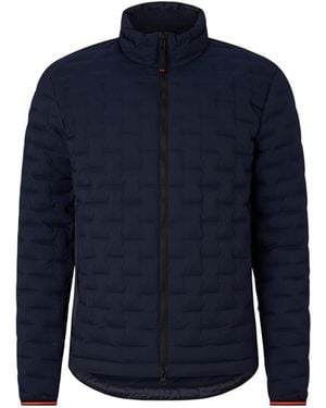 Bogner Fire + Ice Grey Lightweight Down Jacket - Blue