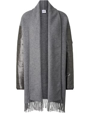 Bogner Wollmix-Poncho North Für Damen - Grau
