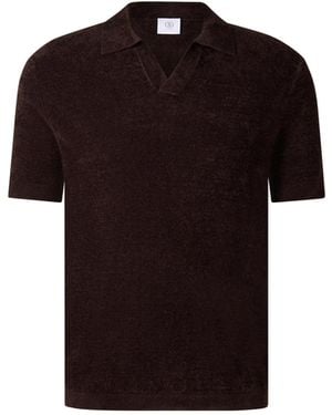 Bogner Strick-Polo-Shirt Finn Für Herren - Schwarz