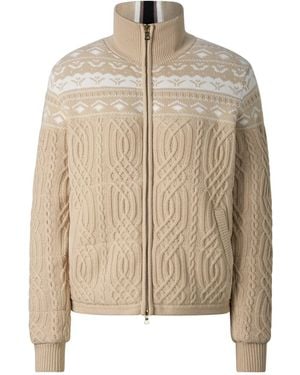 Bogner Norweger-Strickjacke Carolyn Für Damen - Natur