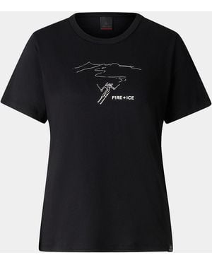 Bogner Fire + Ice Zyssa Cotton T-shirt - Black
