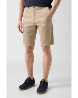 Bogner Miami Cotton Shorts For - Natural