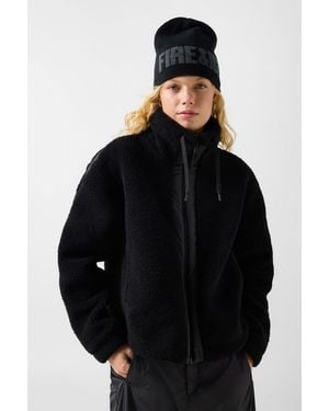 Bogner Fire + Ice Ninetta Mid-layer Teddy Jacket - Black