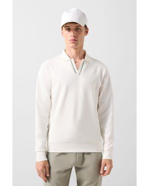 Bogner Cajus Polo Sweatshirt For - White